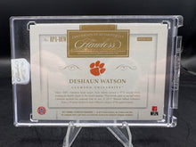 Load image into Gallery viewer, 2017 Panini Flawless Collegiate Deshaun Watson Rookie Patch Autographs #/25
