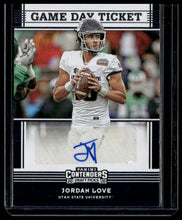 Load image into Gallery viewer, 2020 Panini Contenders Draft Picks #22 Jordan Love Game Day Ticket Signatures
