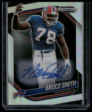 Load image into Gallery viewer, 2025 Panini Prizm Black #11 Bruce Smith Autographs Prizms Silver
