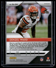 Load image into Gallery viewer, 2018 Panini Prizm #RA-DW Denzel Ward Rookie Autographs Prizm
