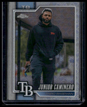 Load image into Gallery viewer, 2026 Topps Chrome Logofractor Edition Variation #130 Junior Caminero
