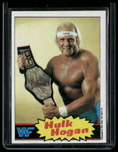 Load image into Gallery viewer, 1985 Topps WWF Pro Wrestling Stars #1 Hulk Hogan
