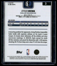 Load image into Gallery viewer, 2025-26 Topps Chrome Update #3 Kyrie Irving Image Variation Speckle
