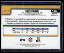 Load image into Gallery viewer, 2025 Topps Chrome #155 Keenan Allen Team Camo
