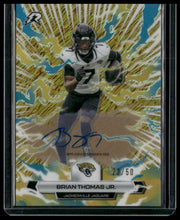 Load image into Gallery viewer, 2025 Topps Resurgence #45 Brian Thomas Jr. Signatures Gold Static Refractor #/50
