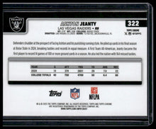 Load image into Gallery viewer, 2025 Topps Chrome #322 Ashton Jeanty Blue Wave Refractor #/150
