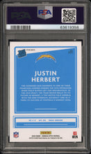 Load image into Gallery viewer, 2020 Panini Donruss Optic #153 Justin Herbert Holo PSA 9
