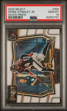 Load image into Gallery viewer, 2022 Panini Select #462 Derek Stingley Jr. White Prizm PSA 10
