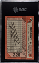 Load image into Gallery viewer, 1989 Bowman #220 Ken Griffey Jr. SGC 9
