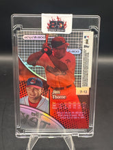 Load image into Gallery viewer, 2000 Topps Tek #7-13 Jim Thome Pattern 13 Autograph #/10
