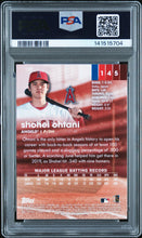Load image into Gallery viewer, 2020 Stadium Club Chrome #145 Shohei Ohtani PSA 10

