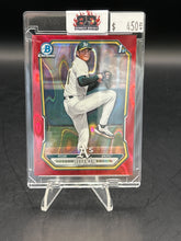 Load image into Gallery viewer, Wei-En Lin 2026 Bowman Chrome Prospect Red Lava /5 #BCP-125
