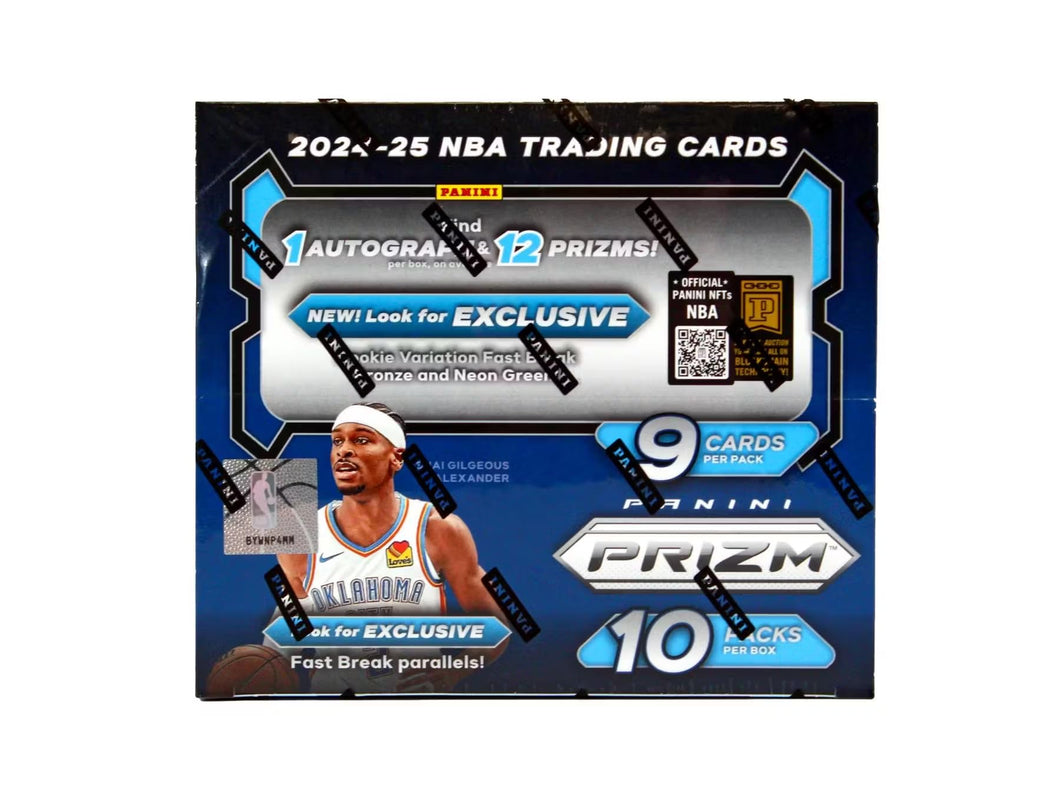 2024/25 Panini Prizm Fast Break Basketball Hobby Box