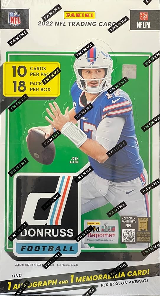 2022 Panini Donruss Football Hobby Box