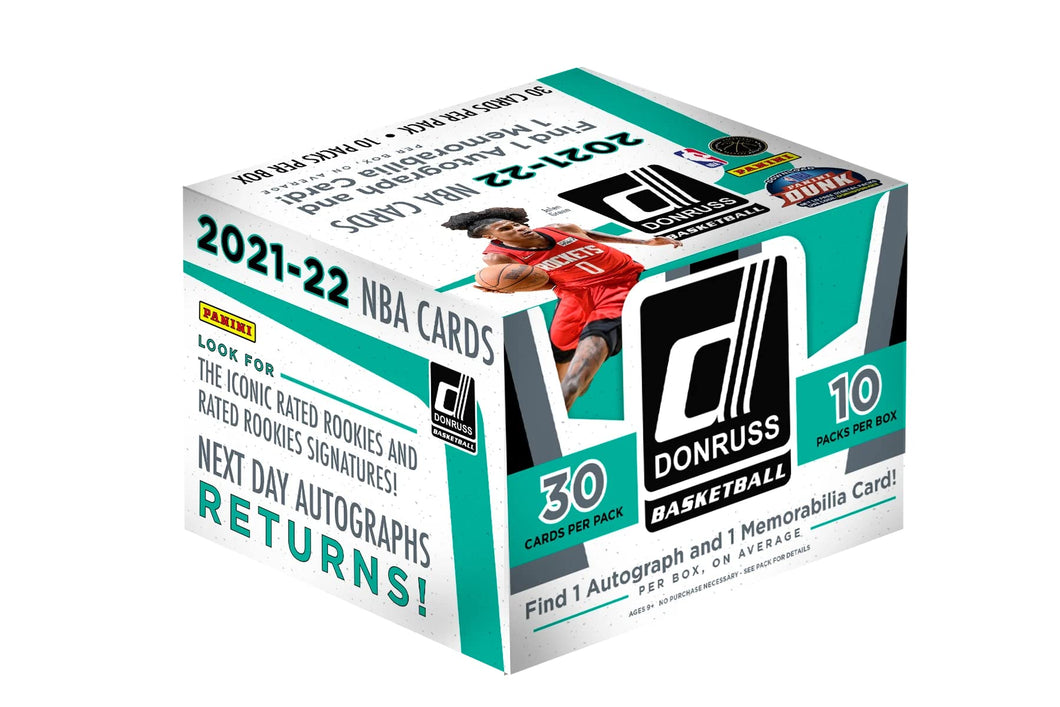 2021/22 Panini Donruss Basketball Hobby Pack