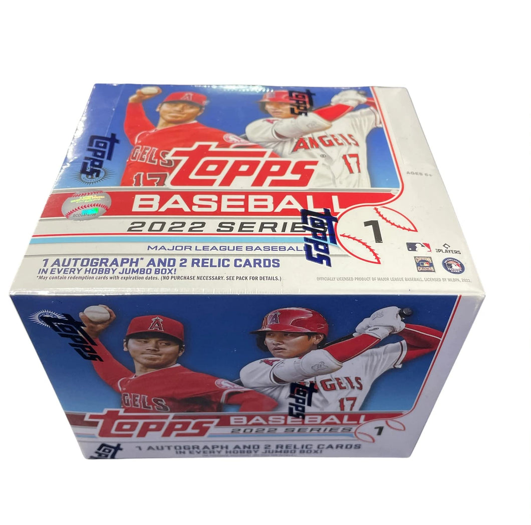 2022 Topps Series 1 Baseball HTA Hobby Jumbo Box