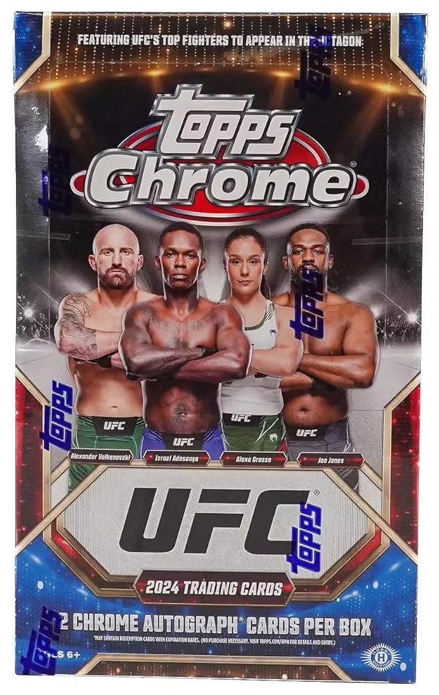 2024 Topps Chrome UFC Hobby Box