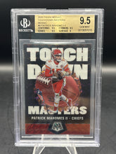 Load image into Gallery viewer, 2020 Panini Mosaic Touchdown Masters Mosaic #8 Patrick Mahomes II BGS 9.5
