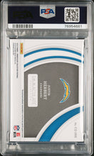 Load image into Gallery viewer, 2022 Panini Immaculate Justin Herbert Clearly Jersey #/99 PSA 8
