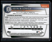 Load image into Gallery viewer, 2025 Bowman #BCP-79 Kevin McGonigle Chrome Prospects Refractor #/499
