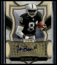 Load image into Gallery viewer, 2015 Topps Supreme #SA-TBR Tim Brown Supreme Autograph Gold #/25
