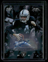 Load image into Gallery viewer, 2015 Topps Fire #73 Derek Carr Fire Autographs #/80
