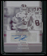 Load image into Gallery viewer, 2020 Contenders Draft Picks #7 Tee Higgins Printing Plate Magenta Signatures #/1
