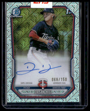 Load image into Gallery viewer, 2026 Bowman Dasan Hill Chrome Prospect Autographs HTA Choice Refractors #/150
