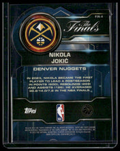 Load image into Gallery viewer, 2025-26 Topps Chrome #FIN-4 Nikola Jokić Finals #/50
