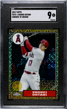 Load image into Gallery viewer, 2022 Topps #T87C-1 Shohei Ohtani Chrome '87 Design SGC 9
