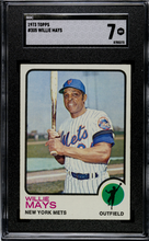 Load image into Gallery viewer, 1973 Topps #305 Willie Mays SGC 7

