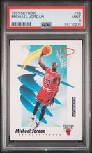 Load image into Gallery viewer, 1991 Skybox #39 Michael Jordan PSA 9
