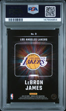 Load image into Gallery viewer, 2024 Panini Donruss Optic Lights Out #9 Lebron James PSA 10
