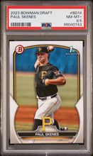 Load image into Gallery viewer, 2023 Bowman Draft #BD-14 Paul Skenes PSA 8.5
