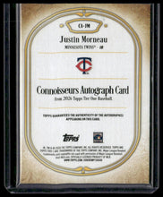 Load image into Gallery viewer, 2026 Topps Tier One #CA-JM Justin Morneau Connoisseurs Red #/25
