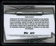 Load image into Gallery viewer, 2026 Topps Chrome UFC #133 Jackson McVey Orange Refractor #/25

