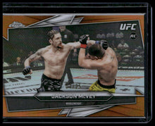 Load image into Gallery viewer, 2026 Topps Chrome UFC #133 Jackson McVey Orange Refractor #/25

