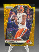 Load image into Gallery viewer, 2024 Panini Prizm #64 Deshaun Watson Gold Sparkle #/24
