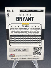 Load image into Gallery viewer, 2015-16 Panini International #6 Kobe Bryant Hyper
