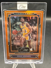 Load image into Gallery viewer, 2024-25 Panini One and One #162 Magic Johnson Orange #/49
