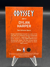 Load image into Gallery viewer, 2025-26 Topps Signature Class #ODY-2 Dylan Harper Odyssey
