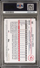 Load image into Gallery viewer, 2024 Topps #141 Elly De La Cruz Blue Holofoil PSA 10 #/999
