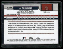 Load image into Gallery viewer, 2026 Topps #698c JJ Wetherholt
