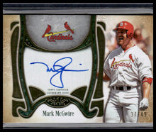 Load image into Gallery viewer, 2026 Topps Tier One #TSS-MM Mark McGwire Top Shelf Signatures Green #/49
