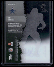 Load image into Gallery viewer, 2025 Topps Signature Class Jim Jeffcoat Veteran Class Crystal Clear Autographs
