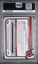 Load image into Gallery viewer, 2022 Bowman Chrome Jaison Chourio Autos Purple Refractor PSA 10 #/250
