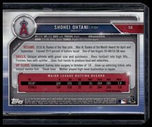 Load image into Gallery viewer, 2019 Bowman Chrome #50 Shohei Ohtani
