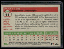 Load image into Gallery viewer, 2025 Topps Chrome Platinum #65 Mookie Betts Orange Wave Refractors #/25
