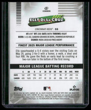 Load image into Gallery viewer, 2026 Finest #69 Elly De La Cruz Gold Mini-Diamond Refractors #/50
