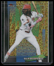 Load image into Gallery viewer, 2026 Finest #69 Elly De La Cruz Gold Mini-Diamond Refractors #/50
